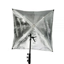 Silver Adjustable Umbrella (2 Sizes)