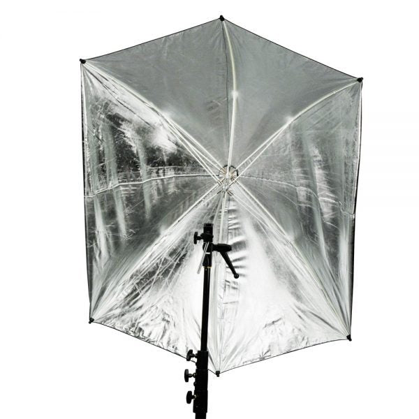 Silver Adjustable Umbrella (2 Sizes)