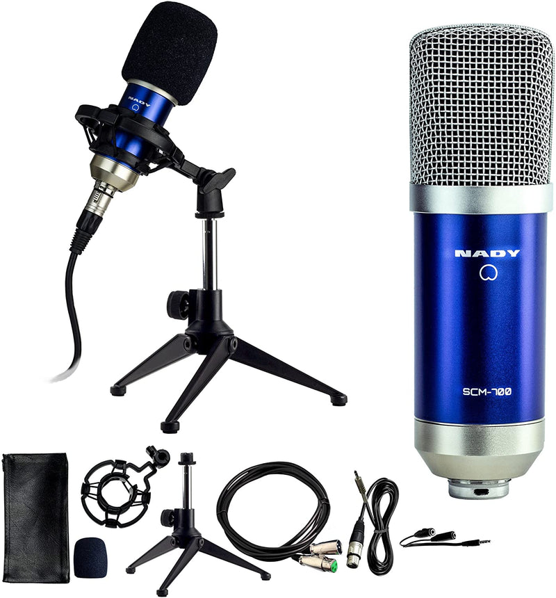 SCM-700 Condenser Microphone Recording Kit