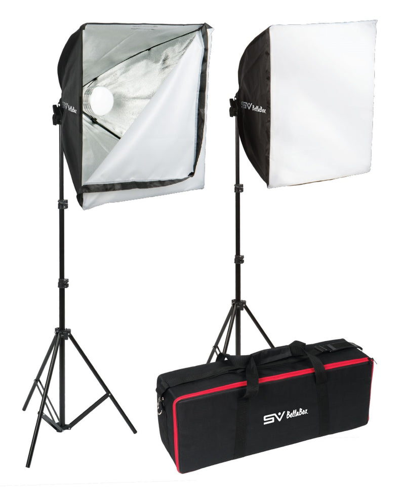 BellaBox 1000 2-Light Softbox LED Light Kit