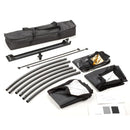 Crescent 67" Curved Reflector Kit (White, Silver & Gold Panels)