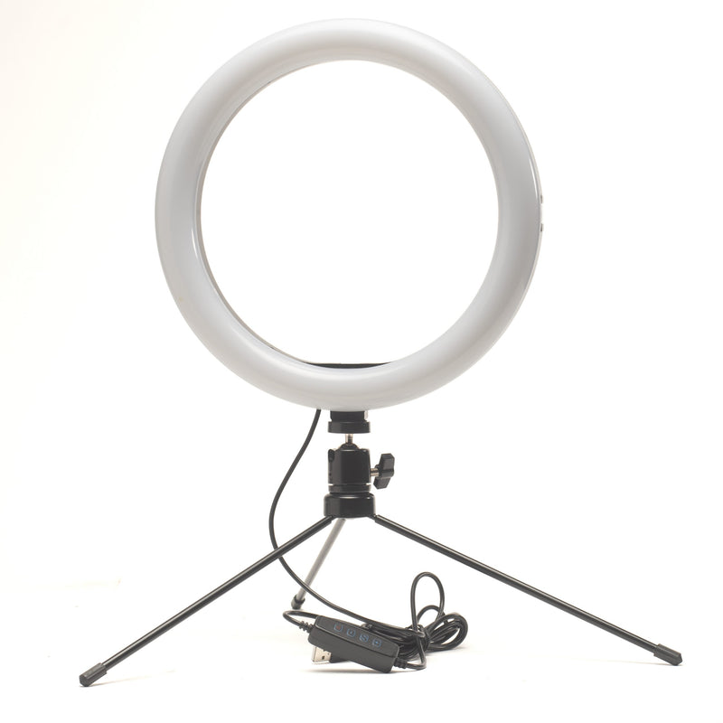 Tri-Color 10″ LED Ring Light