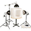 3-Fluorescent Light 28" Tent Kit